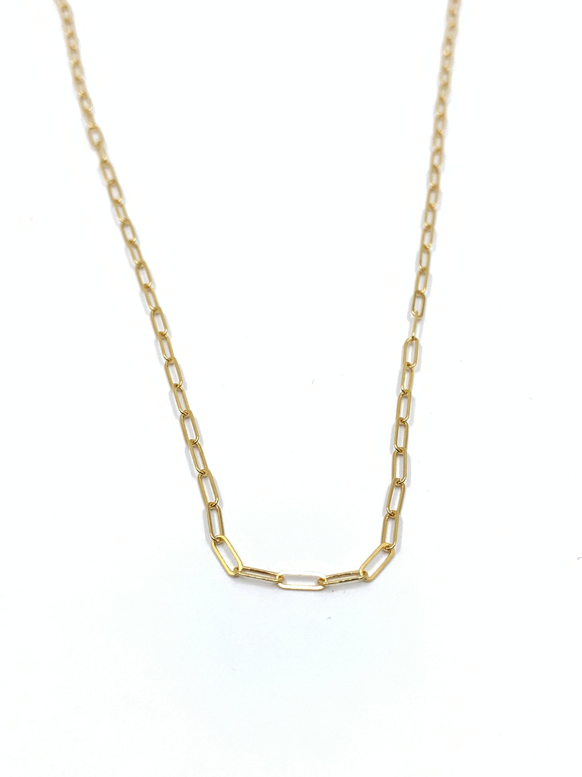 Gold filled chain necklace