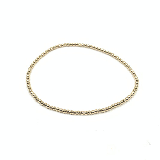 2mm gold filled bracelet