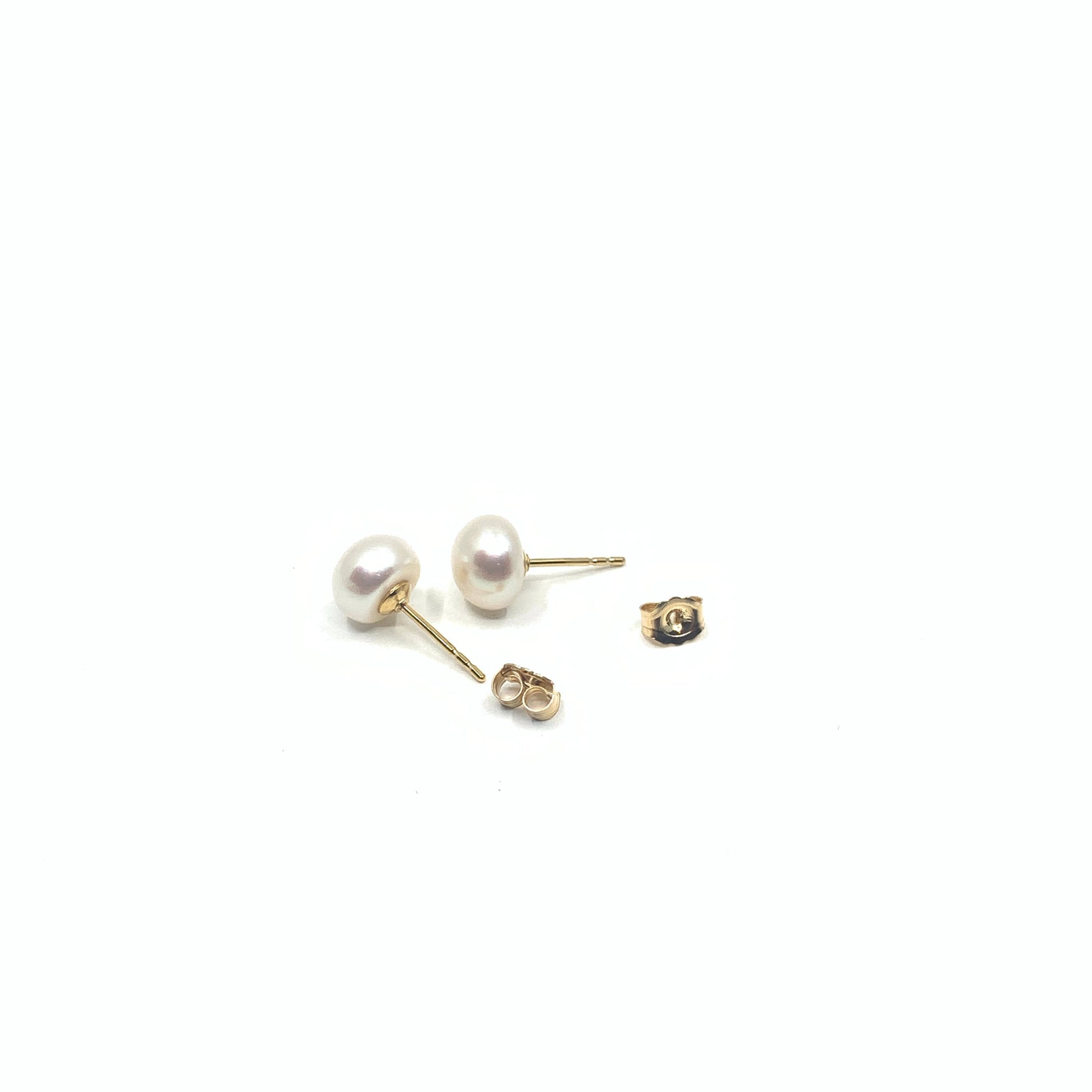 Cute little pearl studs