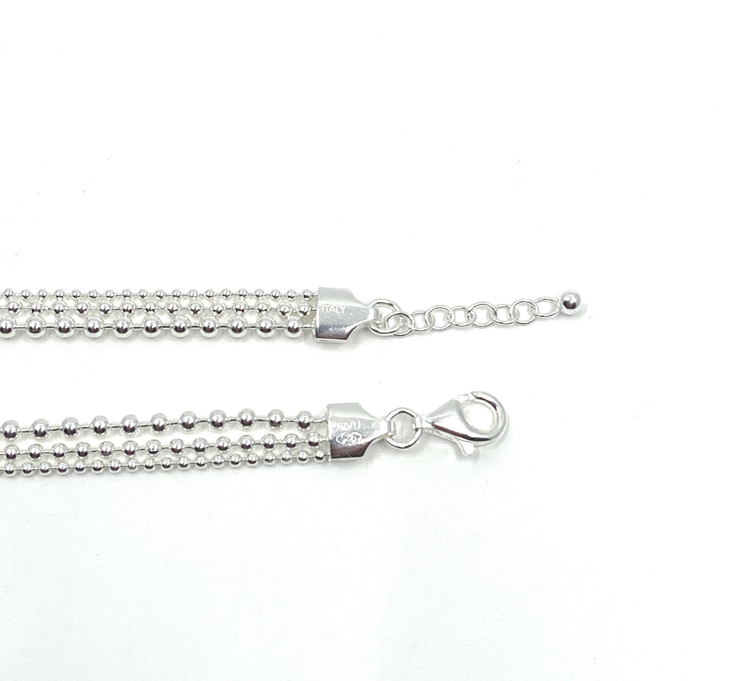 Lobster Clasp Closure and Extension of bracelet